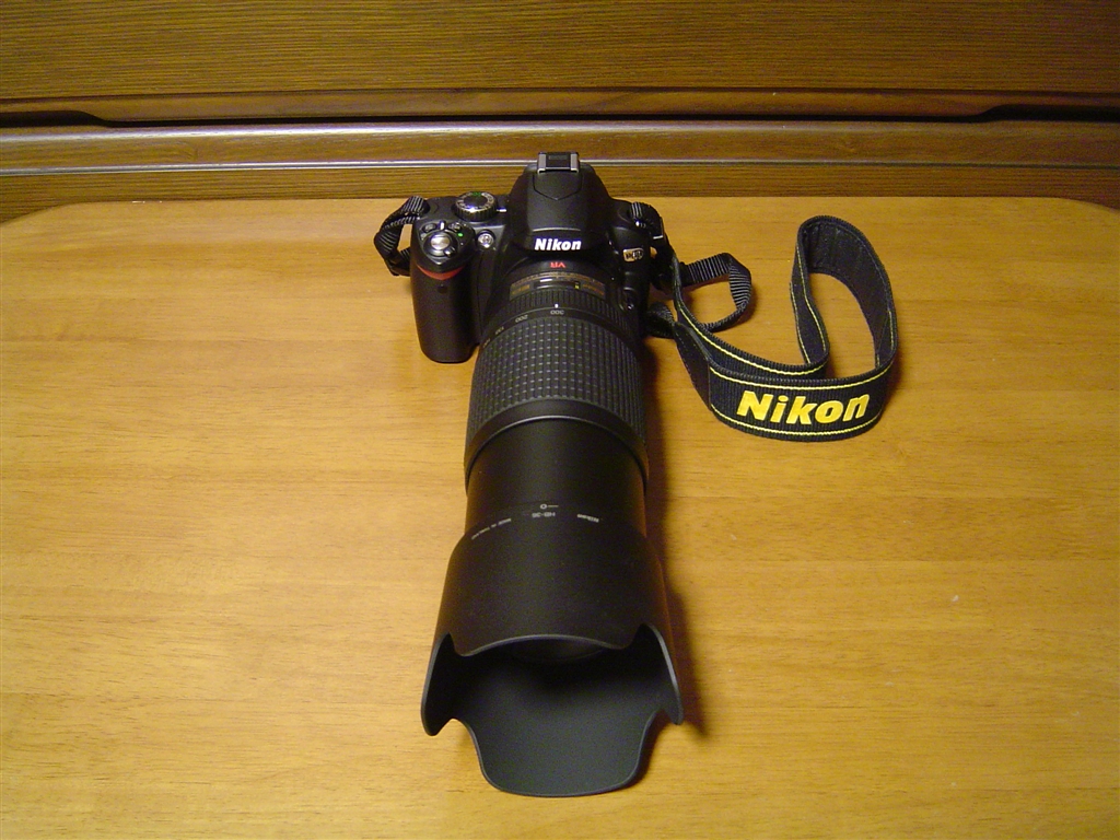 価格.com - 『上から見るとこんな感じ』ニコン AF-S VR Zoom-Nikkor 70-300mm f/4.5-5.6G IF-ED