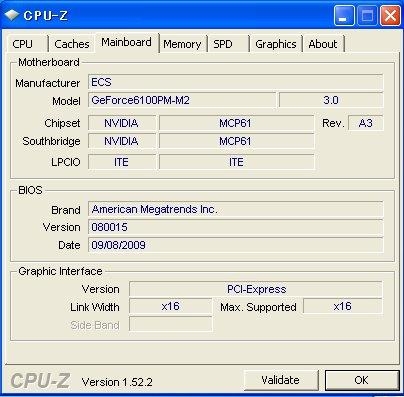 Ecs Geforce6100pm-m2 V3.0