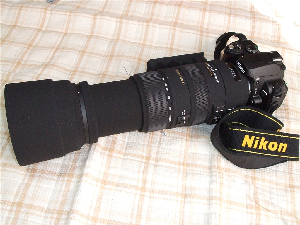 NEW ARRIVAL美品 SIGMA APO 120-400mm F4.5-5.6 DG HSM レンズ(ズーム)