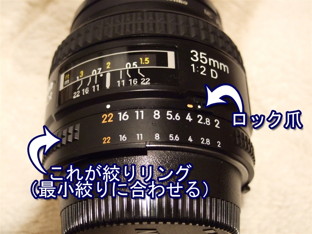 価格.com - 『絞りリングを回して、ロック爪を掛ければOK』ニコン AI
