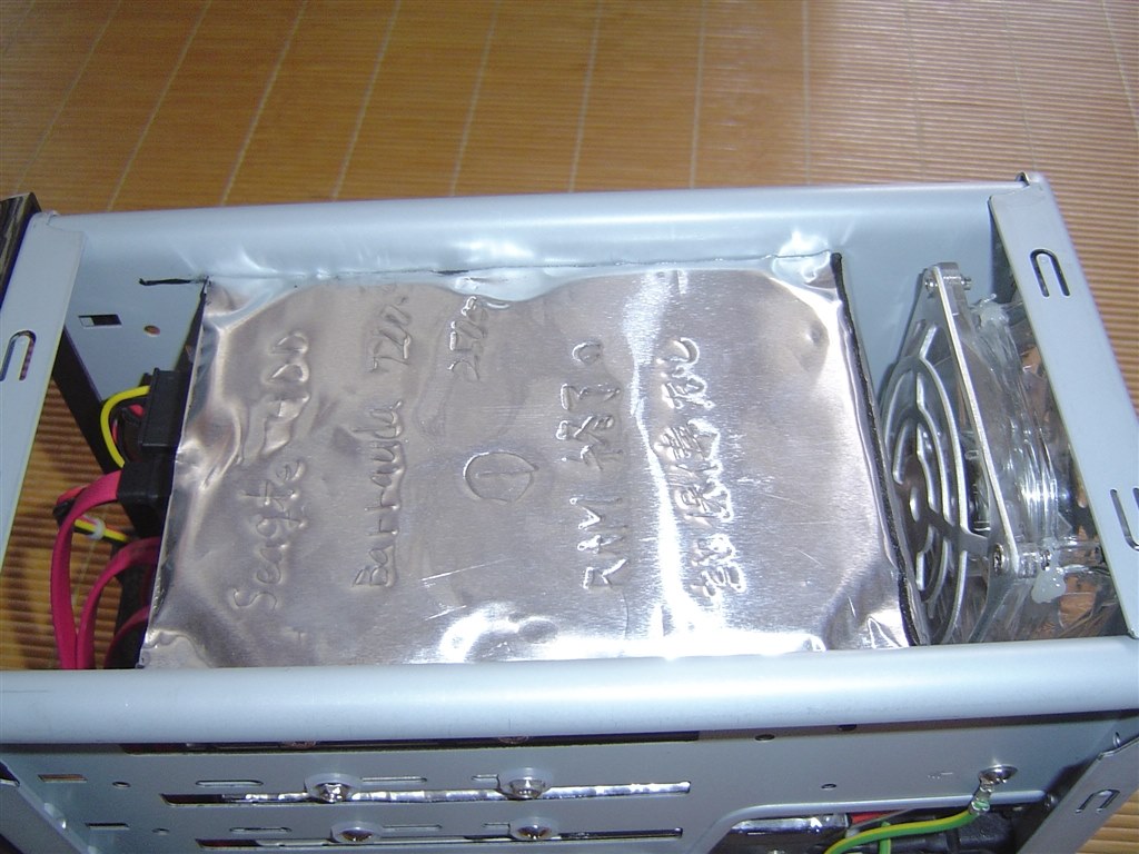 冷却とファンの増設について』 玄人志向 GW3.5X4-S2/CB のクチコミ