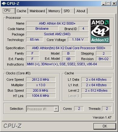CPU交換後、DRAM Frequencyの値が下がる』 AMD Athlon 64 X2 Dual-Core 5000+ SocketAM2 BOX  (65W) のクチコミ掲示板 - 価格.com