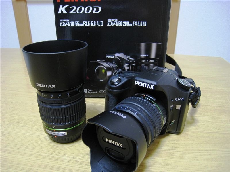 PENTAX K200D Wズームキット - デジタル一眼レフ