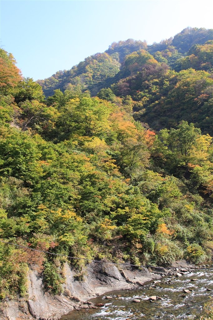 清津峡にて、緑鉢巻発見!』 CANON EF70-300mm F4.5-5.6 DO IS 清津峡にて、緑鉢巻発見!』 CANON EF70-300mm F4.5-5.6 DO IS