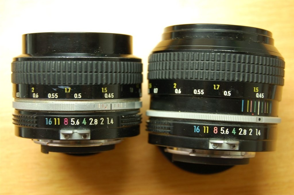 非Aiレンズの違いについて』 ニコン Ai Nikkor 50mm f/1.4S のクチコミ 