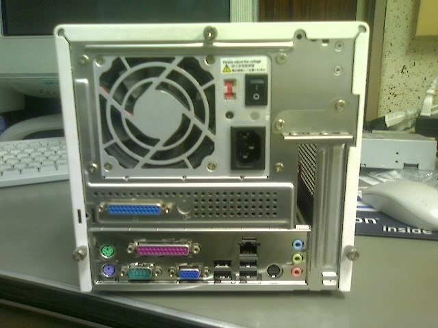 ケースにAopenのXCcube PC EZ65を利用した方