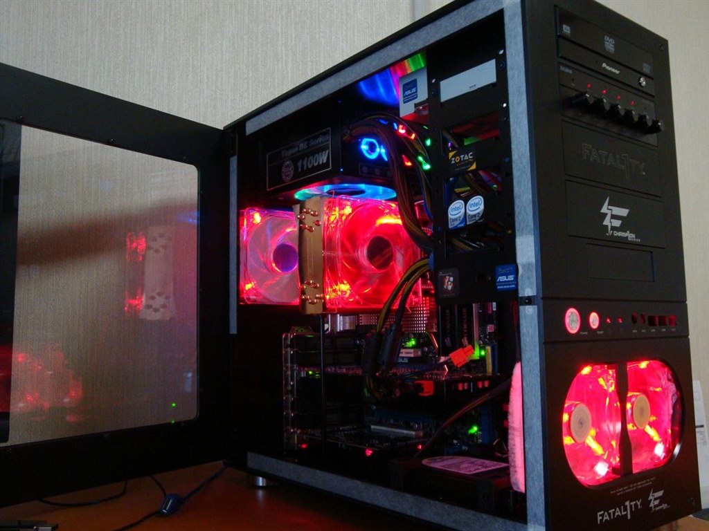 ZM-MFC1Plus Black☆』 ZALMAN ZALMAN Fatal1ty Computer Enclosure FC