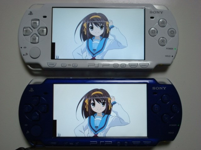 横縞は仕様なので対応なし？』 SIE PSP プレイステーション