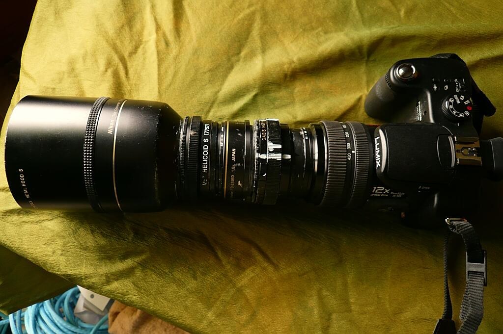 FZ50用2段テレコンの最終型』 パナソニック LUMIX DMC-FZ50 の