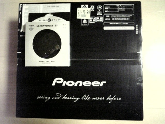 クロ沼？1周年！』 パイオニア KURO PDP-5010HD [50インチ] の