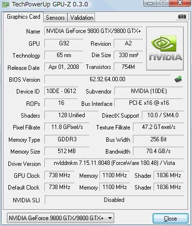玄人志向 GF9800GTX+-E512G (PCIExp 512MB) 価格比較 - 価格.com