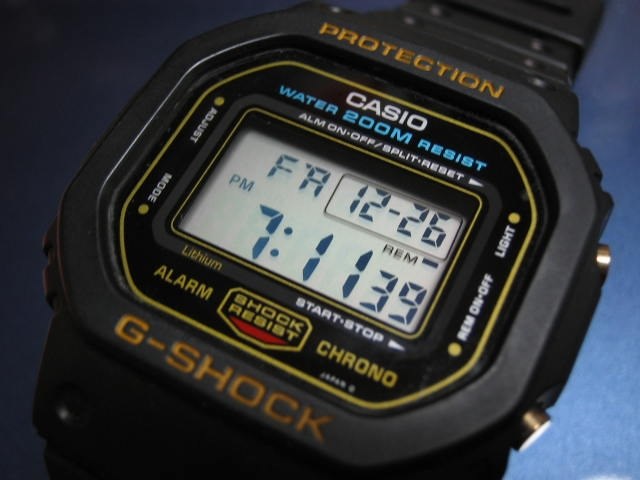 gshock 電池切れ