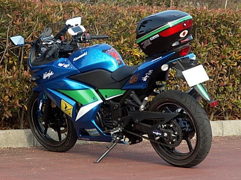 NINJA250R用のキャリアってありますか？』 カワサキ ニンジャ