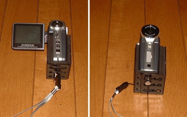 動作良好】廃盤 自撮 exemode デジタルムービーカメラ DV535