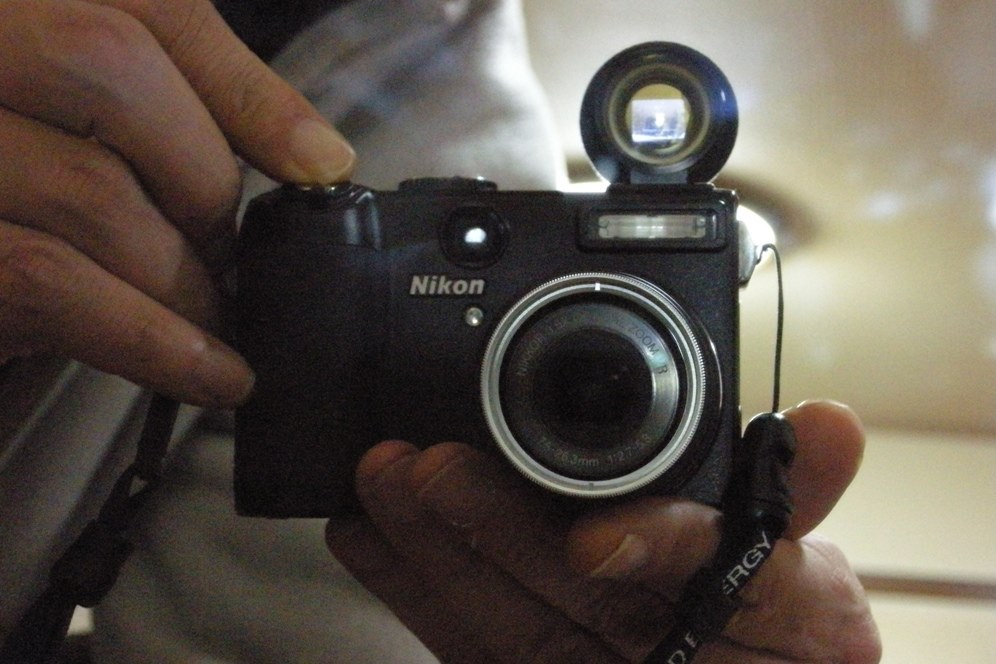 P5100＋外付けファインダー（テストレポート）』 ニコン COOLPIX P5100