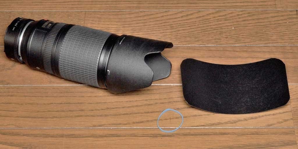 専用フードの改造など』 ニコン AF-S VR Zoom-Nikkor 70-300mm f/4.5