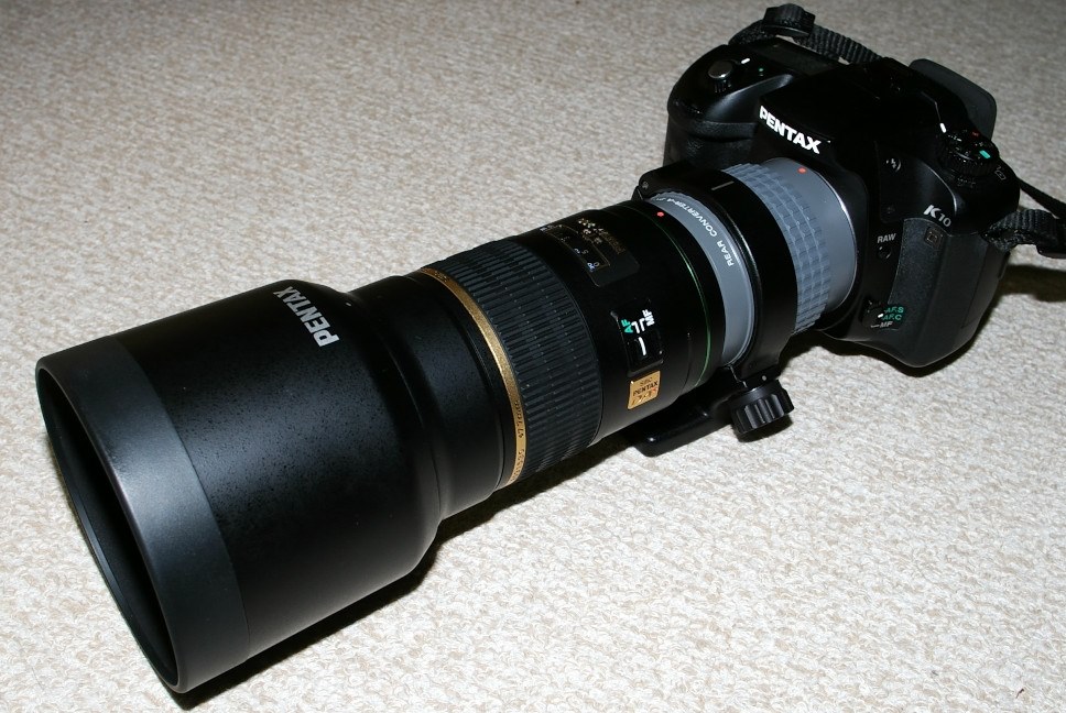 リアコンバーター Ａ２Ｘ－Ｌ』 ペンタックス smc PENTAX-DA☆ 200mm