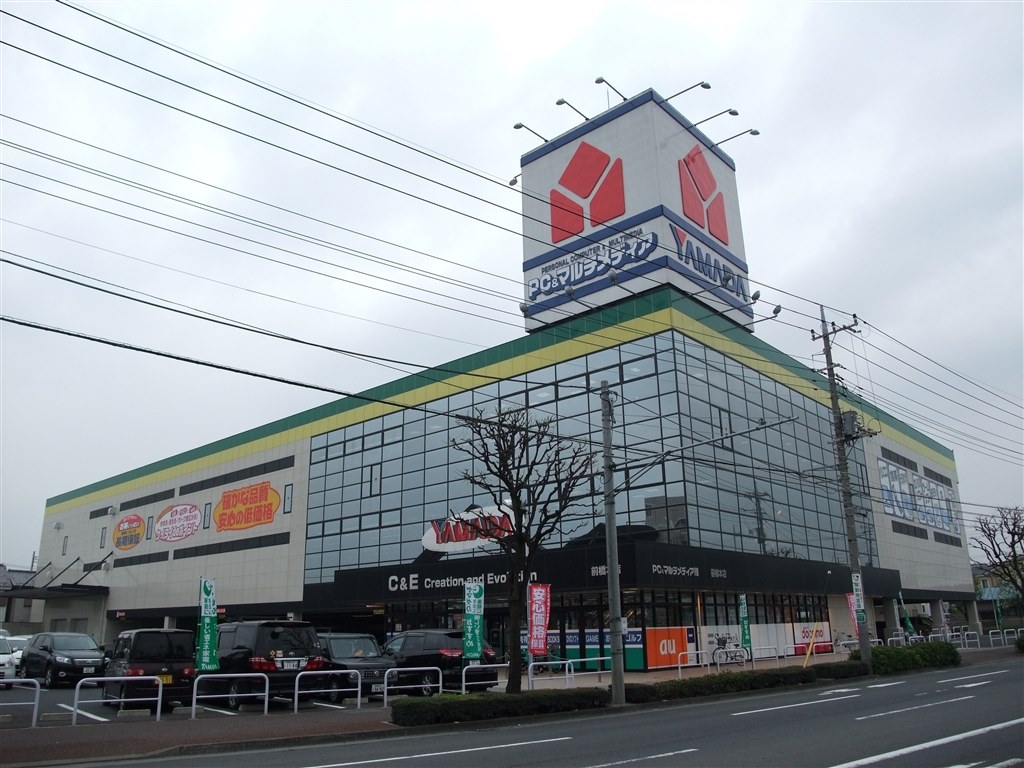 YAMADA電気で買いました。全部の写メ撮れました。 本場群馬のヤマダ電機の撮影』 富士フイルム FinePix F100fd の