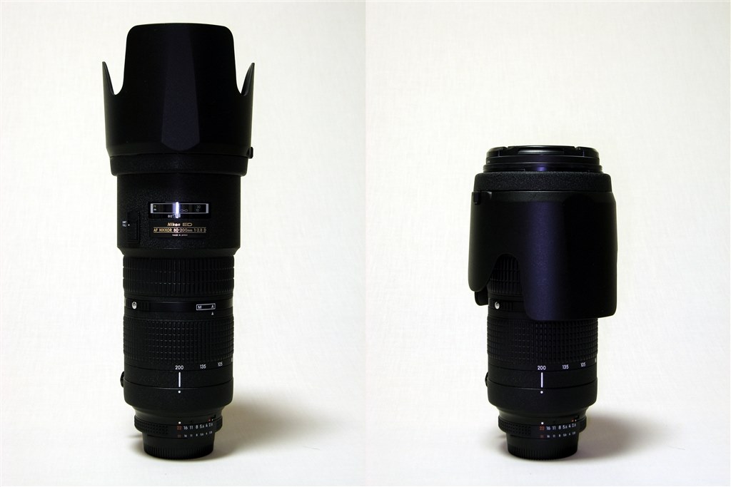 花形フードにしてみました。』 ニコン Ai AF Zoom Nikkor ED 80-200mm F2.8D のクチコミ掲示板 - 価格.com