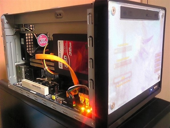 限定Mini-iTXベアボーン Shuttle K45 i5/8G/500G shuttle k45 ベアボーンPC 小型 mini-ITX 互換ケース 電源250w