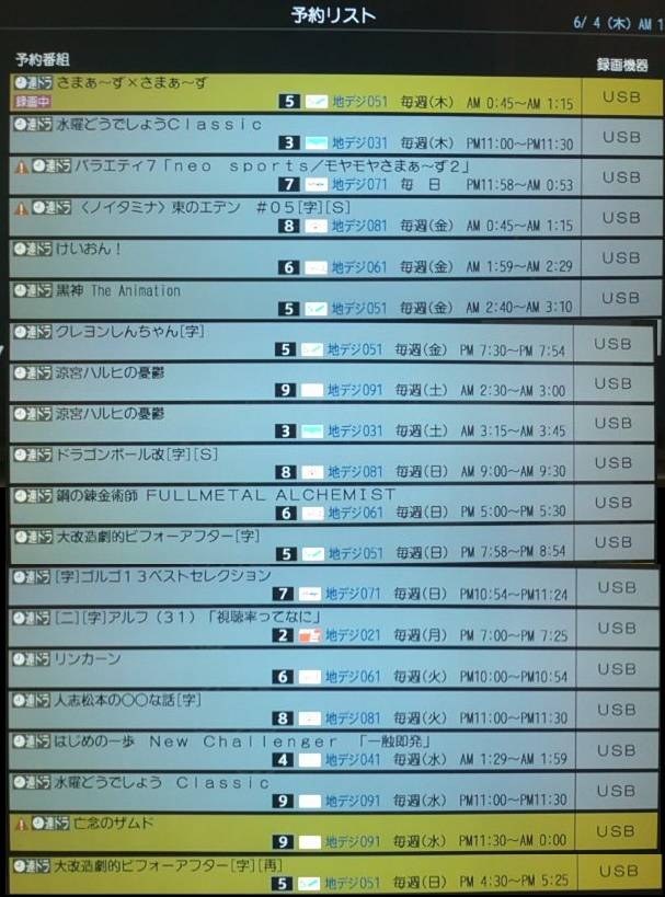 連ドラ予約で不安定に』 東芝 REGZA 42Z8000 [42インチ] のクチコミ掲示板 - 価格.com