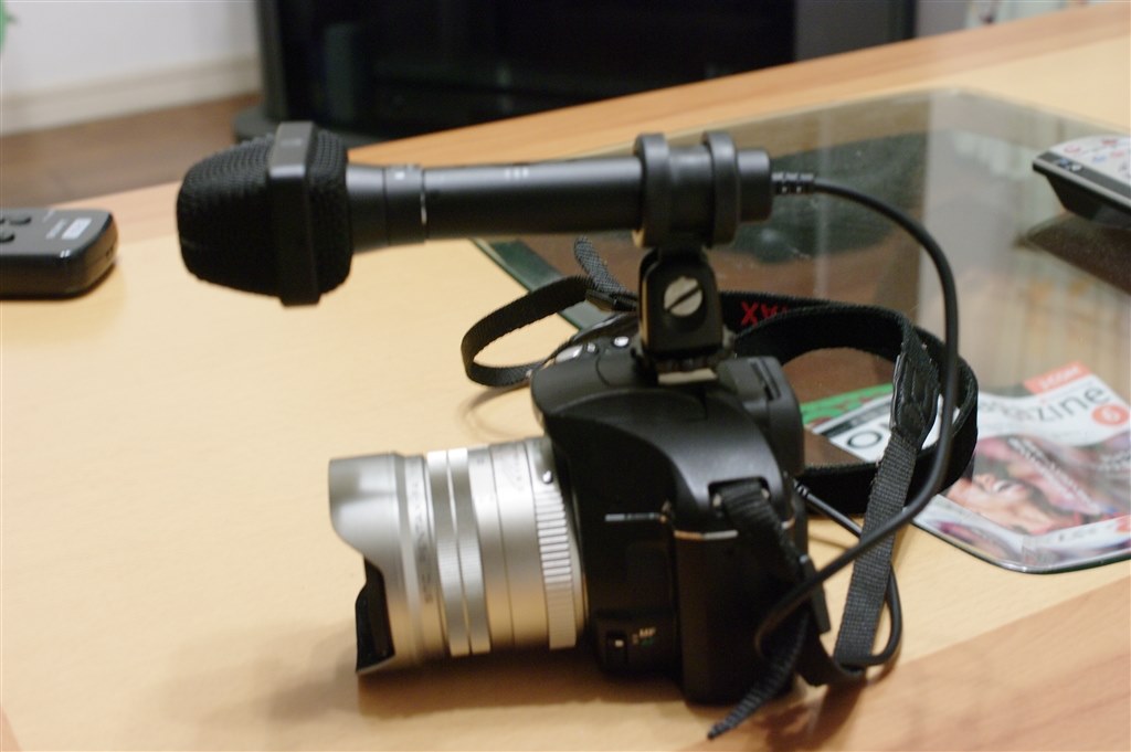 外付けマイク（AT9940）』 ペンタックス PENTAX K-7 ボディ のクチコミ
