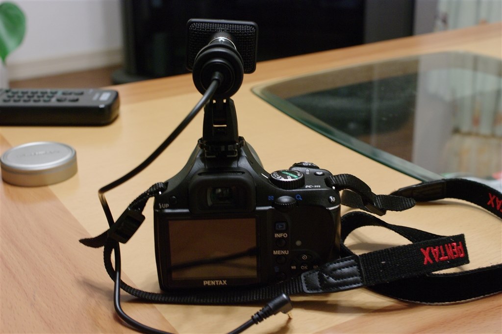 外付けマイク（AT9940）』 ペンタックス PENTAX K-7 ボディ の