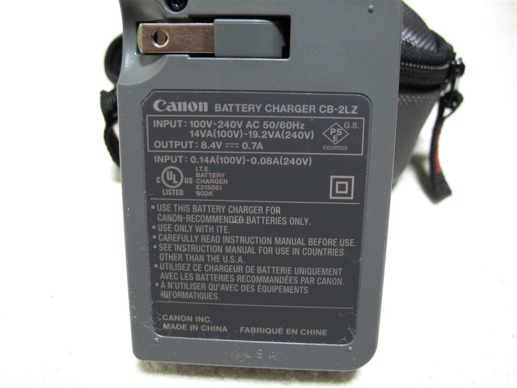 海外での充電』 CANON PowerShot G10 のクチコミ掲示板 - 価格.com