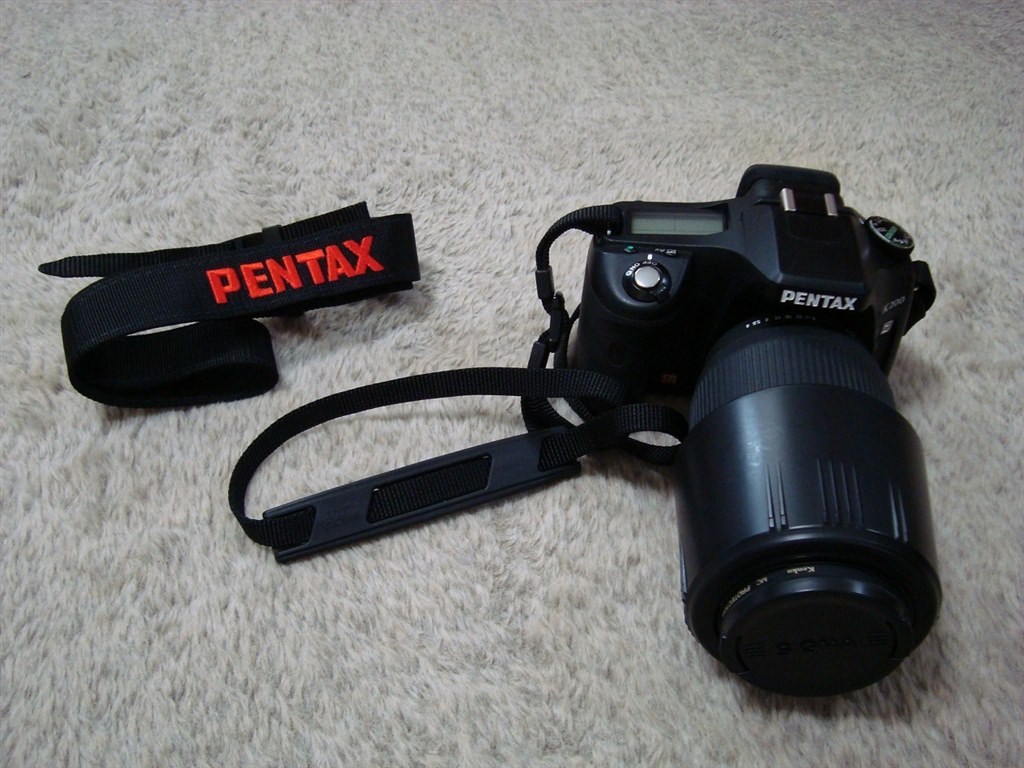 【ラッピング無料】 PENTAX K200D 専用カバン,メディア説明書他おまけ付き デジタルカメラ
