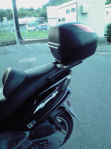 マジェスティ125用DCR製大型リアキャリア』 ヤマハ マジェスティ125 の 
