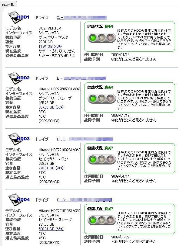 健康状態９３％でした。』 OCZ OCZSSD2-1VTX30G のクチコミ掲示板 