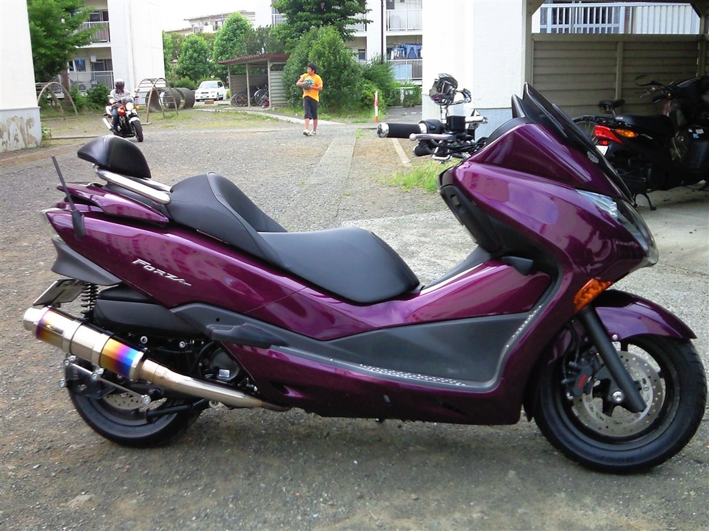 MF08 フォルツァ 紫 ギアのバイクと交換可 - ホンダ