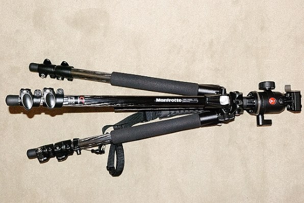 Manfrotto 190CX3+496 カーボンファイバー三脚3段 Manfrotto 190CX3+496 カーボンファイバー三脚3段