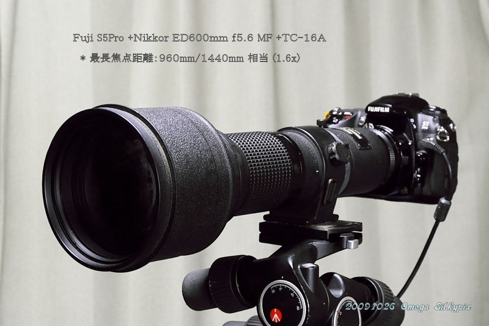 ＴＣ－１６Ａ改造半ＡＦ！ １０・２６』 ニコン Ai Nikkor ED 600mm F5
