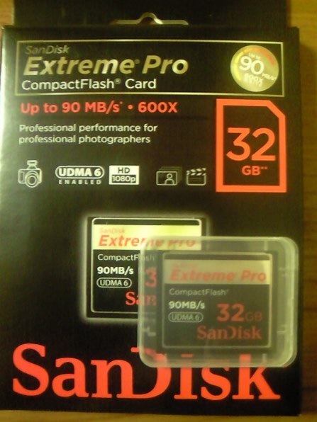 奮発して「SanDisk Extreme Pro」、買いました!』 ニコン D700 奮発して「SanDisk Extreme Pro」、買いました!』 ニコン D700
