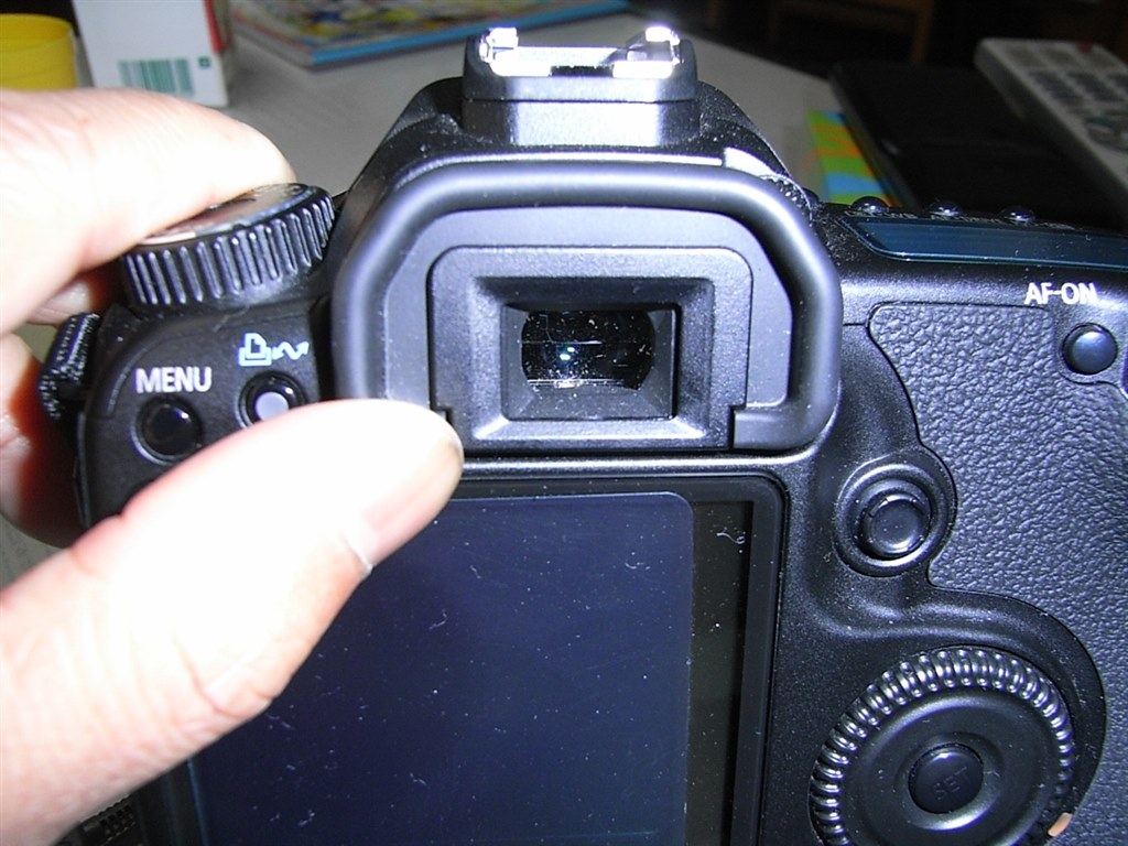 アイカップがとりにくい・・・』 CANON EOS 40D ボディ の