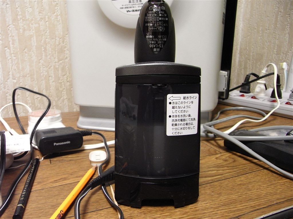 洗浄液が最後まで使えない』 パナソニック ラムダッシュ ES-LA82 の