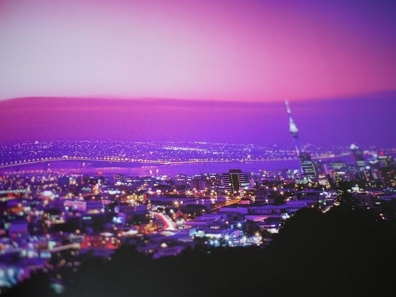 ピンク色の夜景』 パナソニック LUMIX DMC-GF1 ボディ のクチコミ