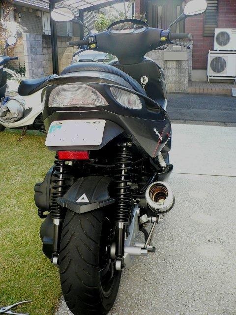 ホットラップ、アディバｒ１２５用マフラー マフラー交換しました HOTLAP製 良いです！』 アディバ R125 の