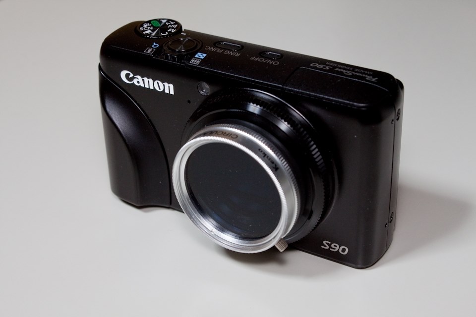 Canon PowerShot S90 カメラ デジカメ コンデジ 黒-