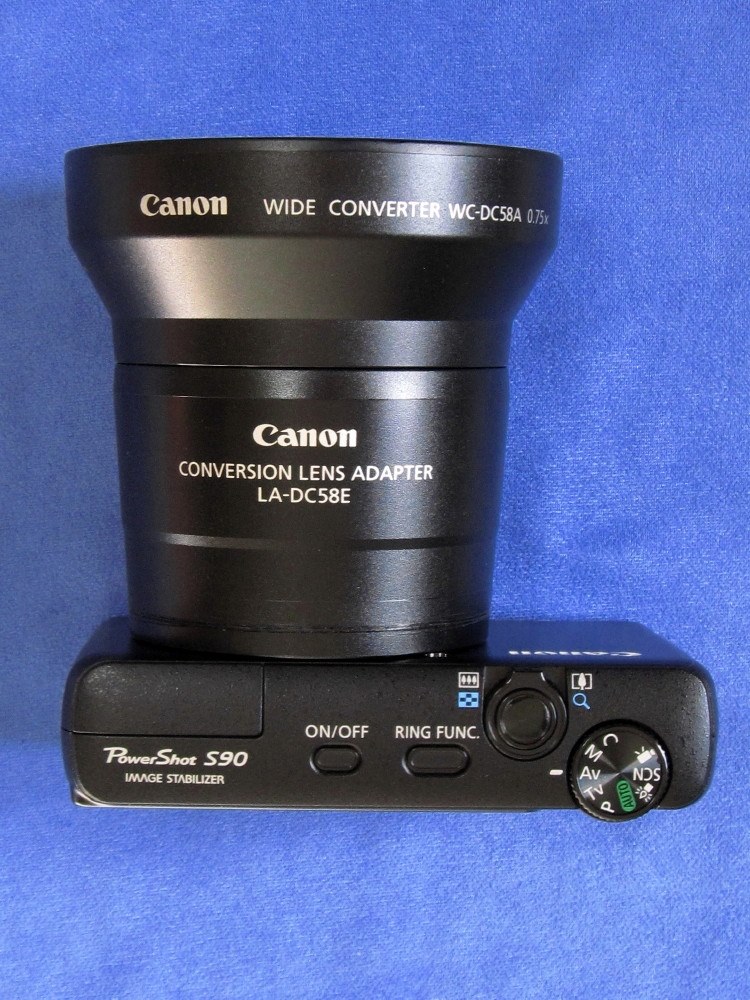 ワイドコンバージョンレンズ』 CANON PowerShot S90 のクチコミ掲示板