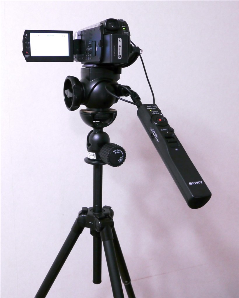☆安心の定価販売☆】 VCT-50AV リモコン三脚 HDR-CX550V ビデオカメラ 