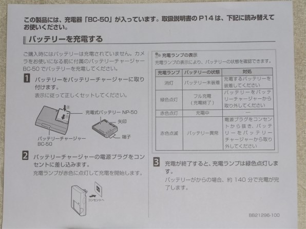 付属の充電器について』 富士フイルム FinePix F70EXR のクチコミ