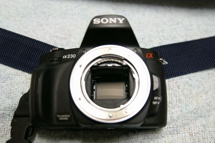 売りα230 レンズセットTamron 17-50 カメラ本体動作不良あり デジタルカメラ