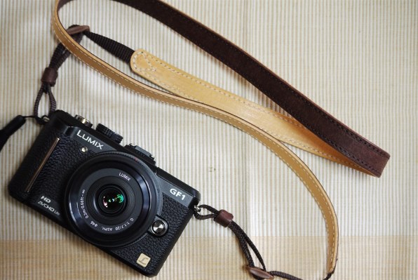 GF1用レザーカメラストラップ CLASSICO PP』 パナソニック LUMIX