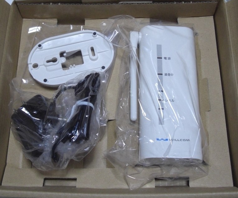 ウィルコム ホームアンテナ1x』 シャープ HYBRID W-ZERO3 WS027SH